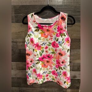 Coral Reef | Floral Swim Tank With Padding